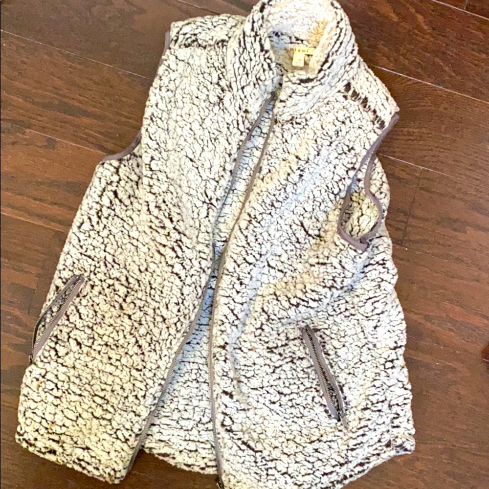 Fuzzy vest